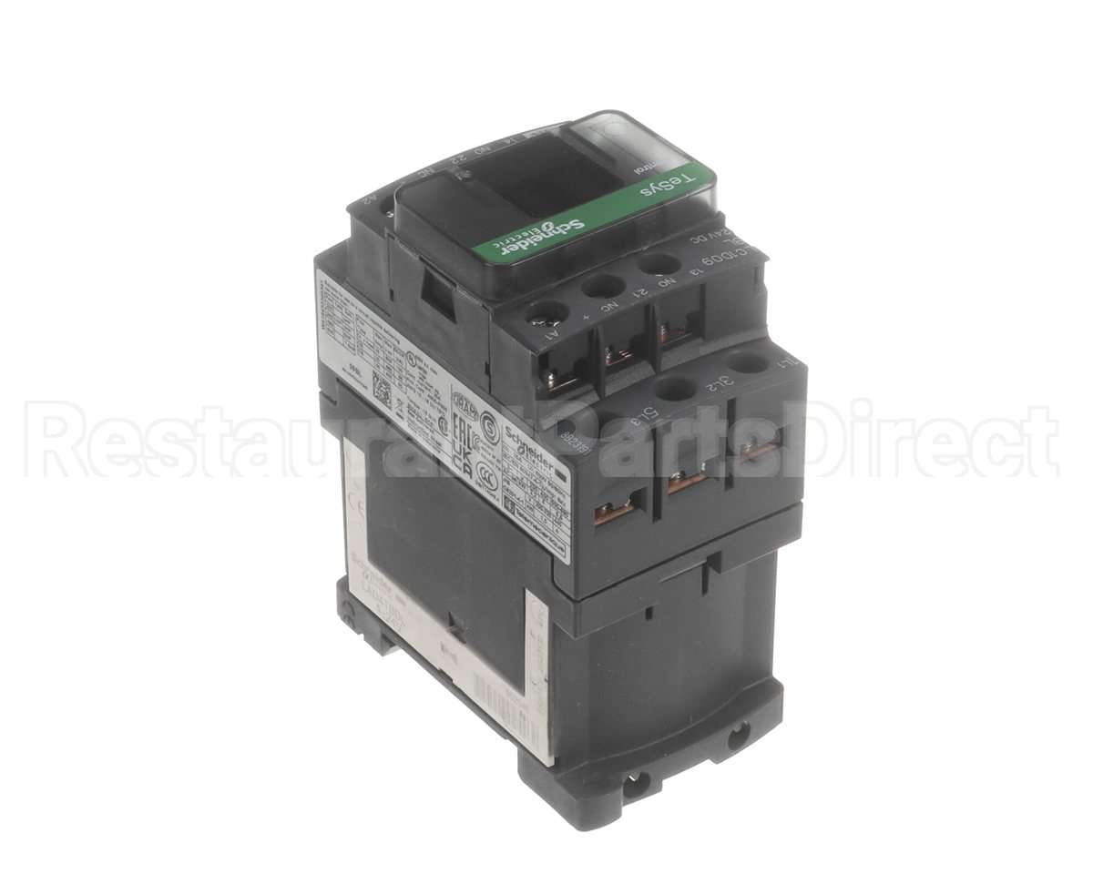 025-0400 Hot Rocks Oven Motor Contactor , 600Vac, 9A, 24Vdc Low