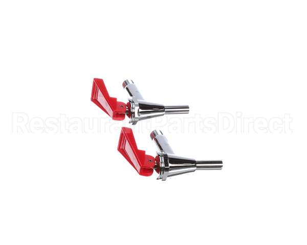 02596.7997 Bunn Faucet Assy,W/Ext-Red Handle&