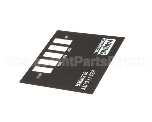 026724 Waring Name Plate