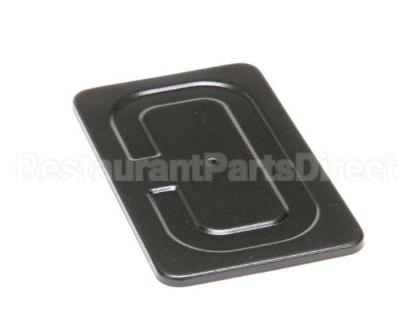 02722.0001 Bunn Lid, Pour-In Rect-Sst (Black)