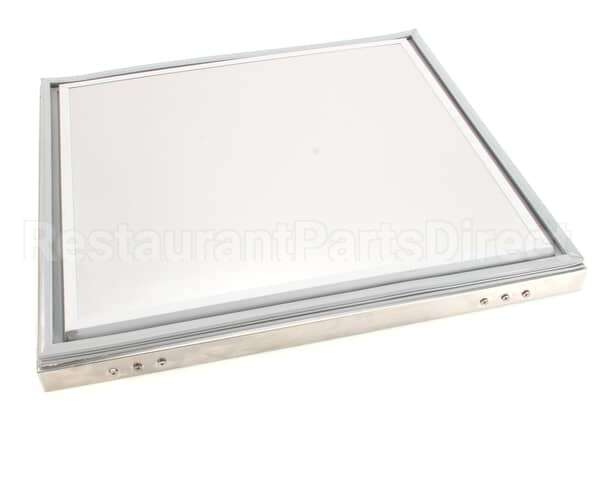 02B01S257C Beverage Air Door Assembly - Comp Ss/Al Pt