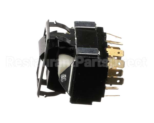 03356.0003 Bunn Switch,4Pdt 250V Blk W/Blk Bzl