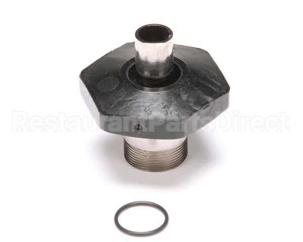 035A T&S Brassoutlet W/ Black Heat-Resistant Hand