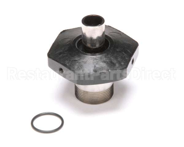 035A T&S Brassoutlet W/ Black Heat-Resistant Hand