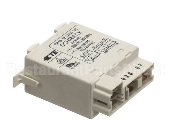 049159 Electrolux Professional Relay; 200V 50/60 Hz; 2 Contacts