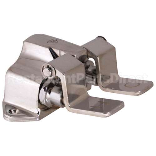 0502 Compatible TS Brass Valve, Pedal, H&C, Floor, Leadfree