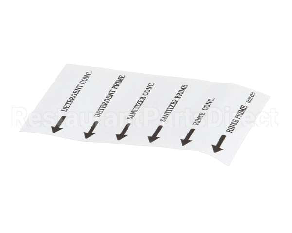 0507470 Champion - Moyer Diebel Label, Injector Prime Df/Sw