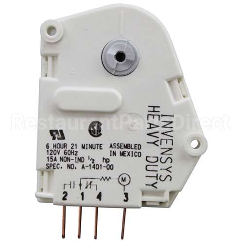 06001397 Compatible Glastender Timer, Defrost, Automatic, 6 Hour, 120V