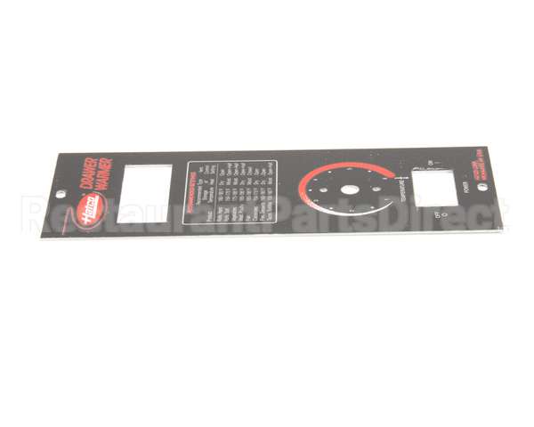 07.01.179.00 Hatco Hdw Control Face Plate
