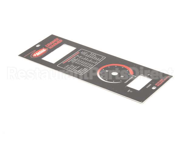 07.01.179.00 Hatco Hdw Control Face Plate