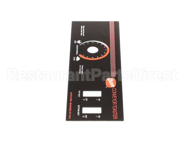 07.01.298.00 Hatco Control Plate,Tq-20,Don
