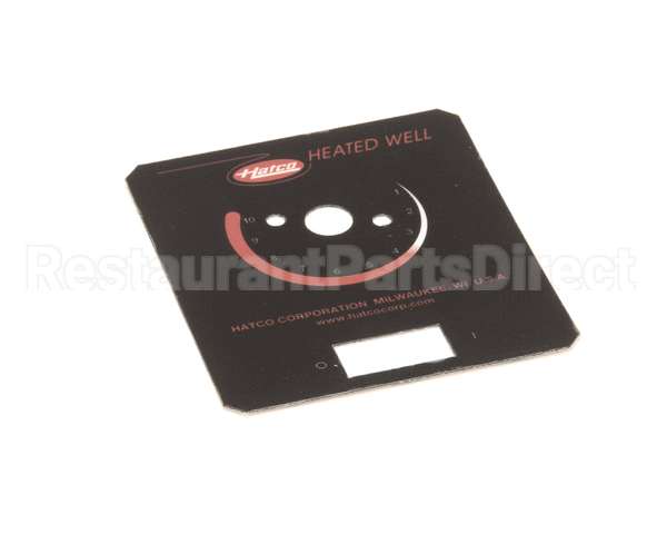 07.03.494.00 Hatco Control Label, Hwb
