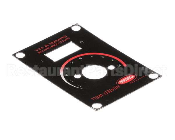 07.03.510.00 Hatco Label, Ur Control