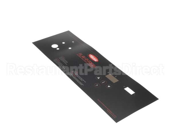 07.03.540.00 Hatco Control Panel Decal Fdwd