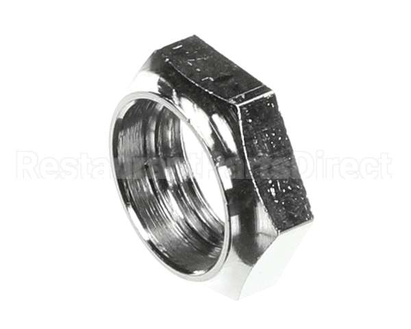 07034.0000 Bunn Nut, Hex Nkl/Crm .38Npt