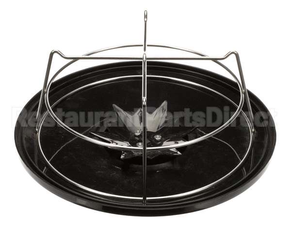 07177.0053 Bunn Funnel Cover Assy W/Basket-Blk