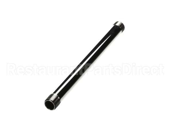 078X T&S Brass Riser, 3/8 Npt X 8 Long (Chrome Plated)