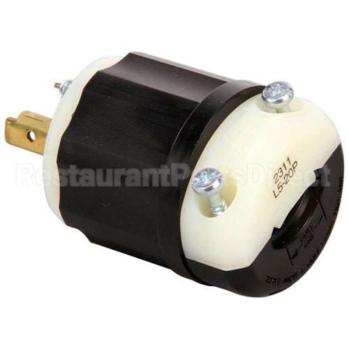0840-036 Compatible Crescor 125V Twistlock Plug 20A