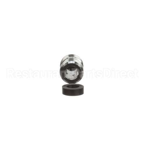 098A T&S Brass 3/4-14Un Male X Male Fitting W/ Hose Was