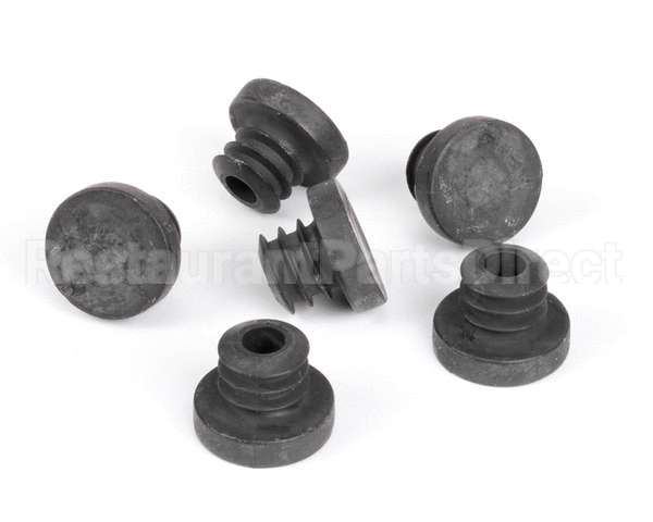 0D1609 Electrolux Professional Rubber Foot, 6 Pieces