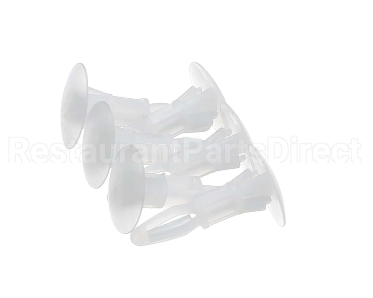 0D2848 Electrolux Professional Printed Circuit Fixing Spacer (Set X6)