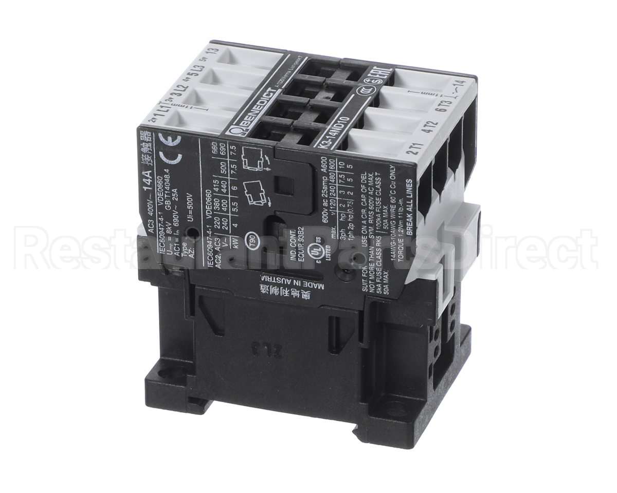0L0354 Electrolux Professional Contactor; 220-240V 50Hz/240-264V 60Hz