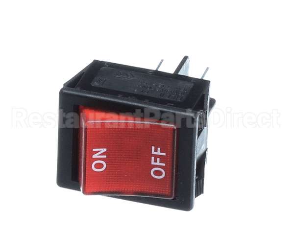 1.2420 Synesso Switch, On/Off, Lighted, Red