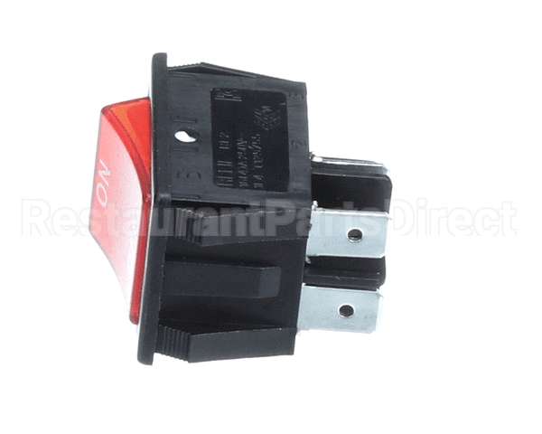 1.2420 Synesso Switch, On/Off, Lighted, Red