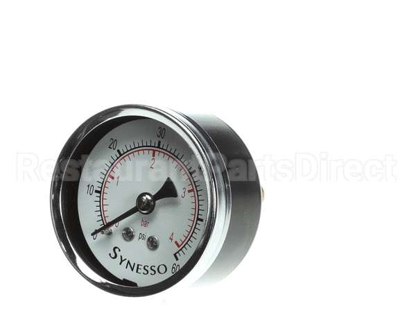 1.4083 Synesso Gauge, Steam Pressure, 0-60 Psi + Fittin