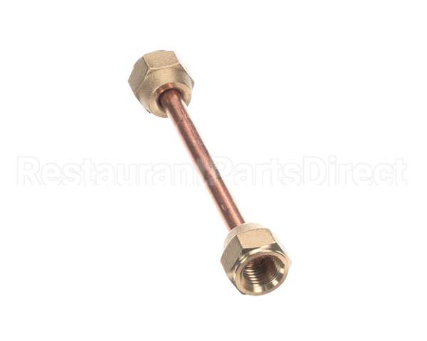 1.5370 Synesso Tube, 1/4' Copper With Fittings, 80 Mm -