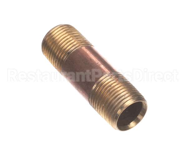 10-2868 Market Forge Nipple, Brass 1/2 Mnpt X 2.5