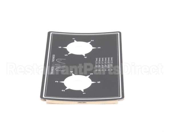 1001047 Antunes Label, Dial Compression