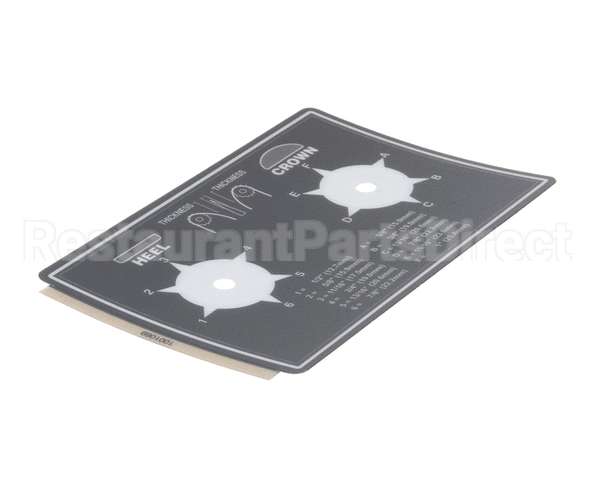 1001069 Antunes Label, Dial Compression