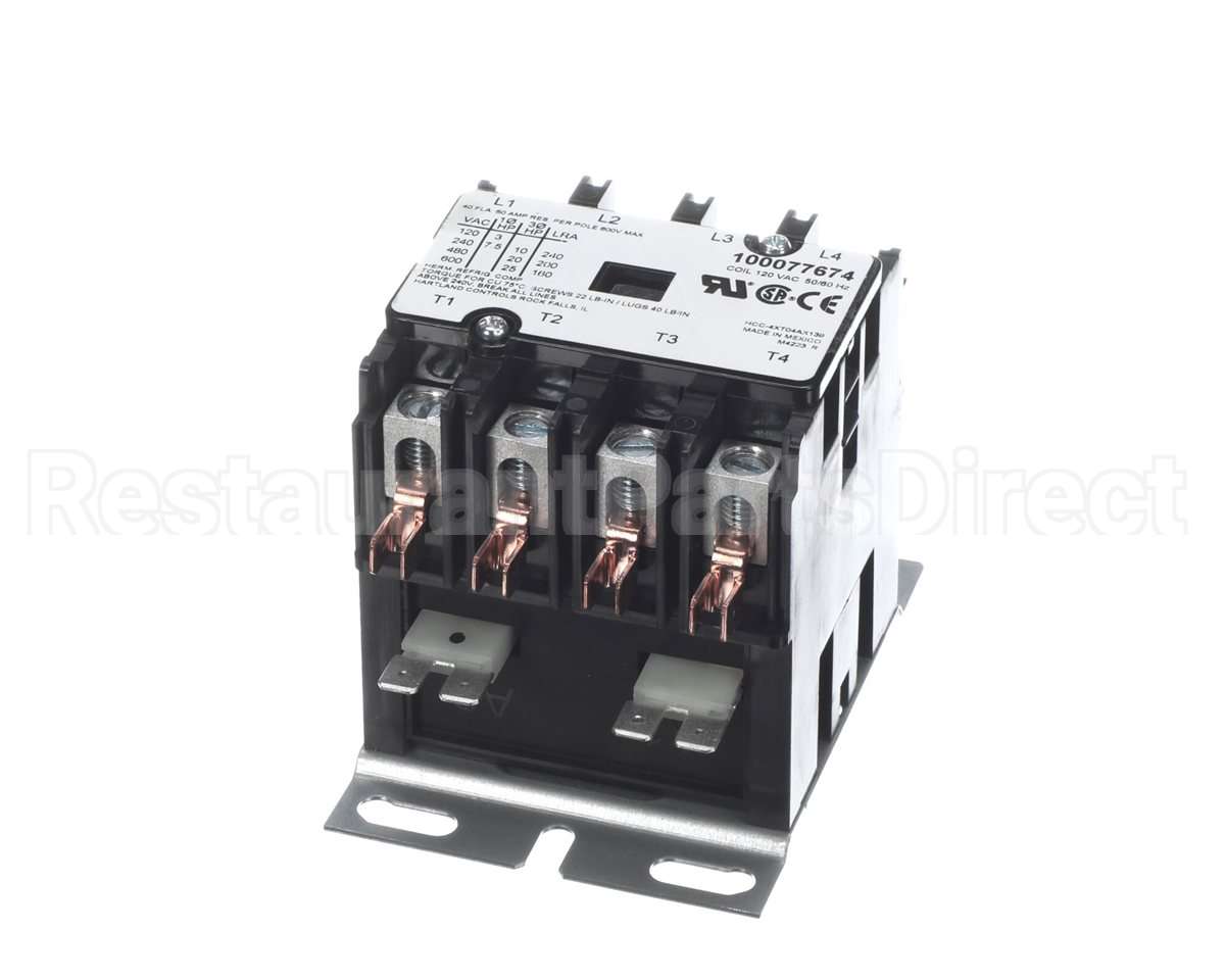 100110094 Lochinvar 4-Pole 50A 120V Contactor