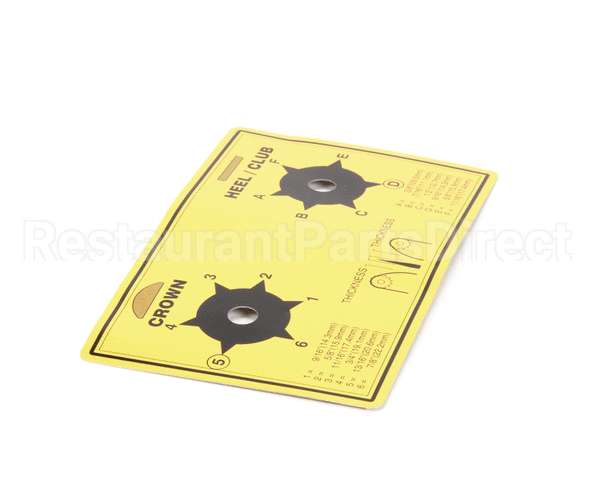 1001118 Antunes Label, Dial Compression