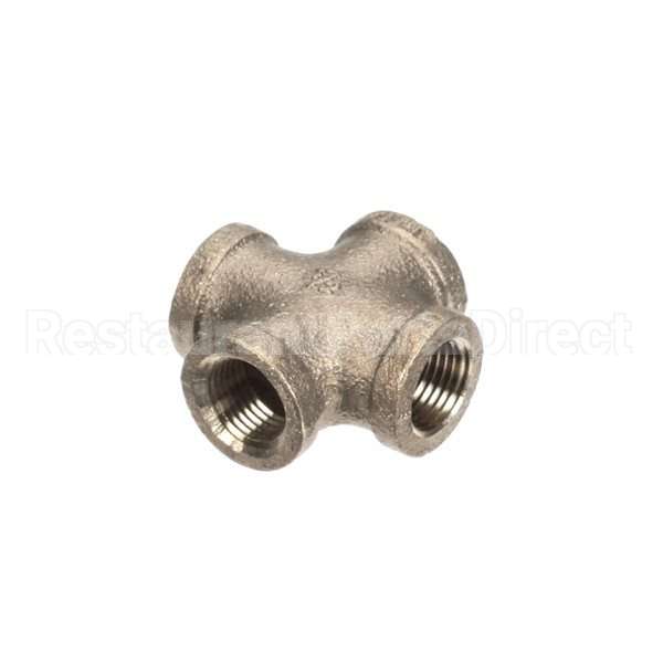 100598 Compatible Champion Cross 1/2 Npt Brass