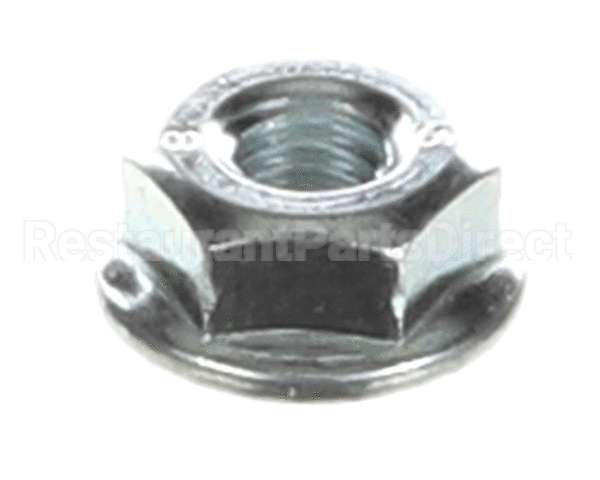 100913 Turbochef Nut, #10-32, Hex, Zinc, Serrated Flange