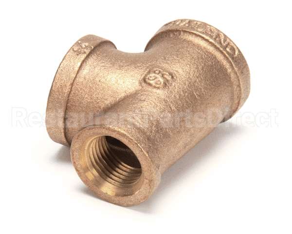 102525 Champion - Moyer Diebel Tee Red 3/4X1/2X3/4 Brass