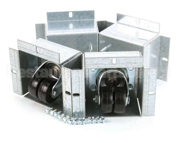 10314-04 Silver King Kit Caster 2 In Skfb/Rb/F2