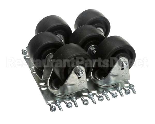 10314-105 Silver King 4'' Caster Plate Kit W/O Brake