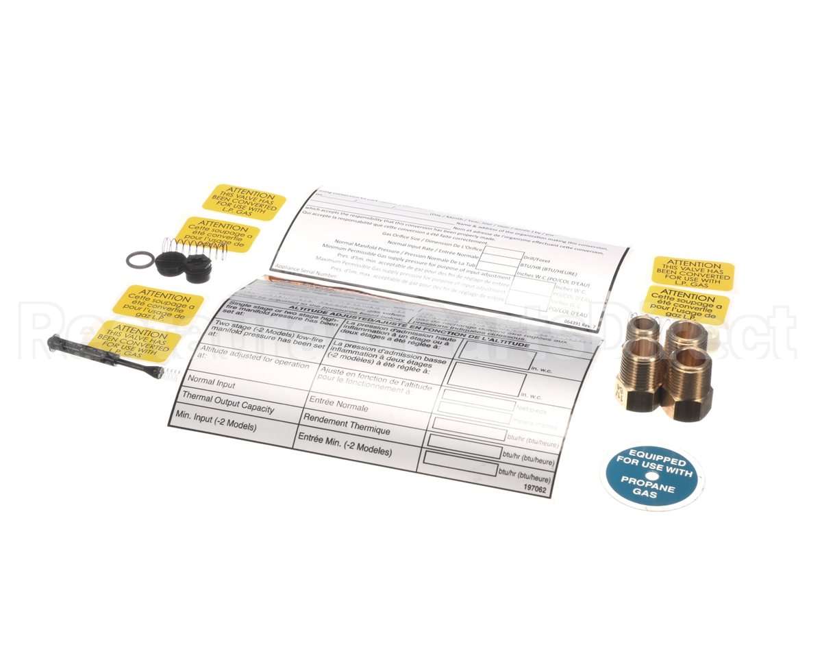 1036540R Reznor Conv Kit Nat To Lp Ud/Ub 200-250