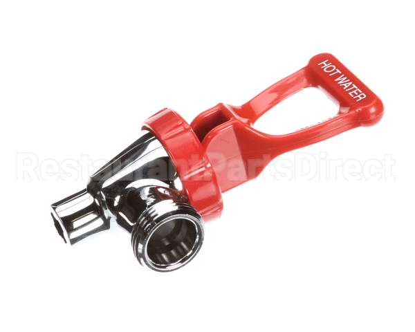 1071.00011.00 Fetco Faucet, Complete W/Red Handle,