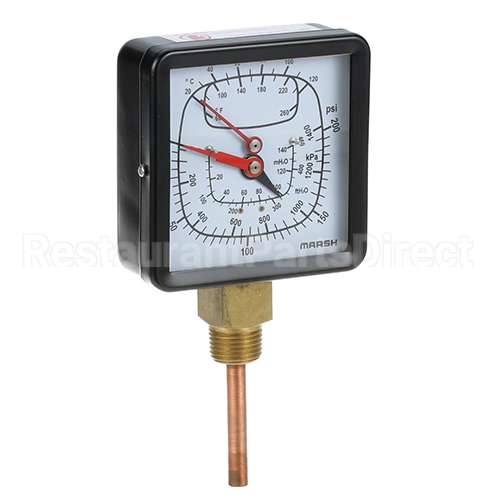 107828 Compatible Champion Gauge, Pressure/Temp