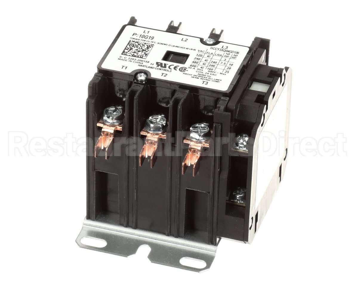 10G19 Lennox Contactor, 3Pdt, 24 Volts, 40 Amps