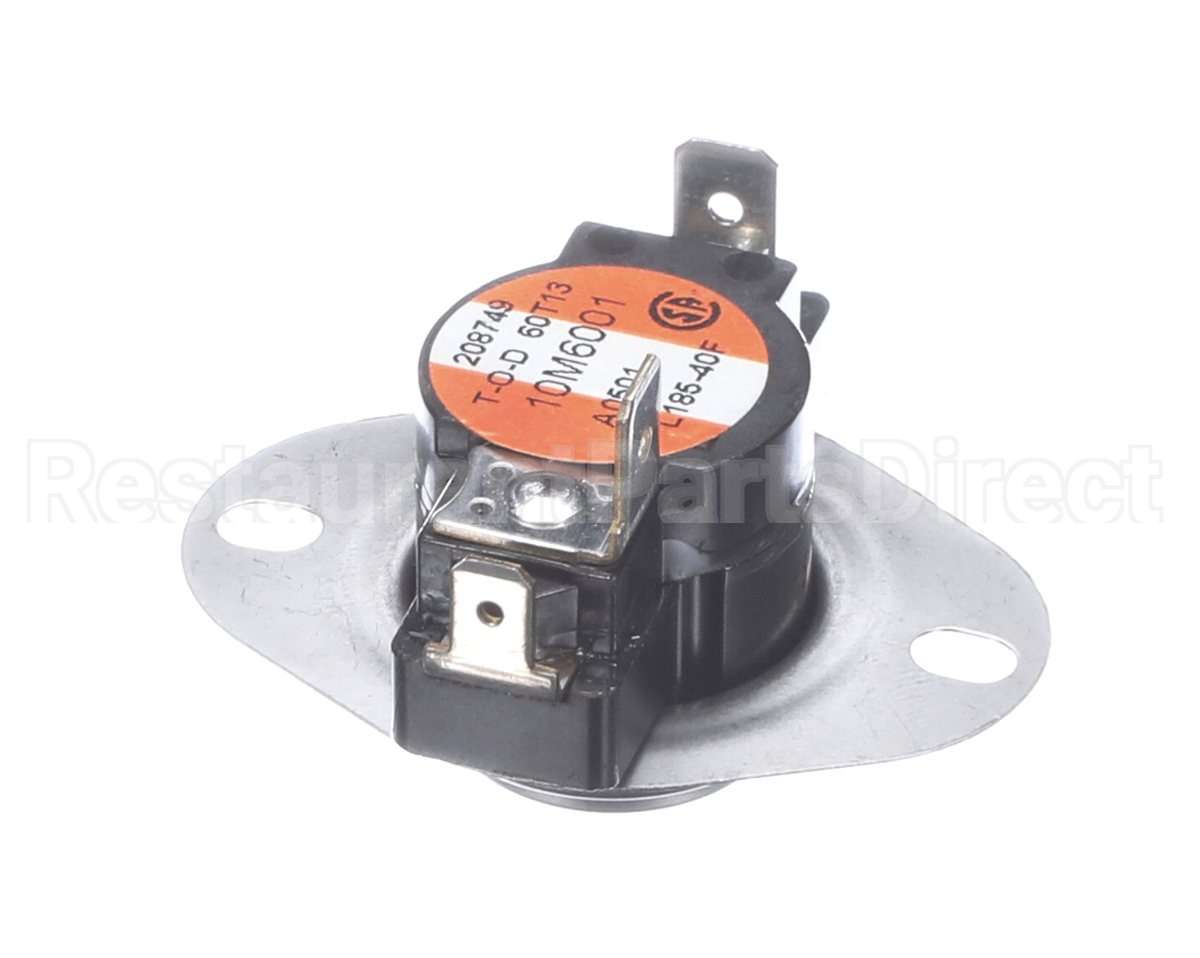 10M60 Lennox Limit Control, 185 Deg F, Spdt, Orange/W