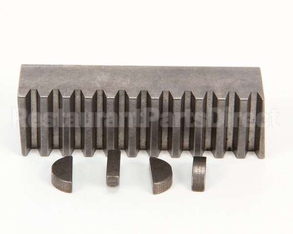 1109380A Doughpro Proluxe Rack Gear With 4 Keyways Dp110