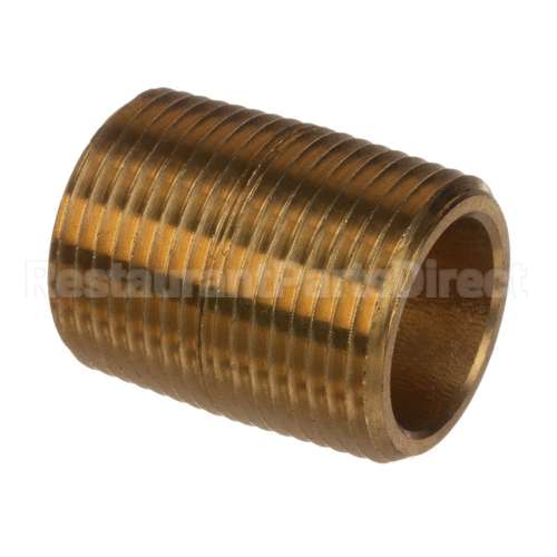 112-12 Lancer Brass Nipple 34 Mpt X 34 Mpt