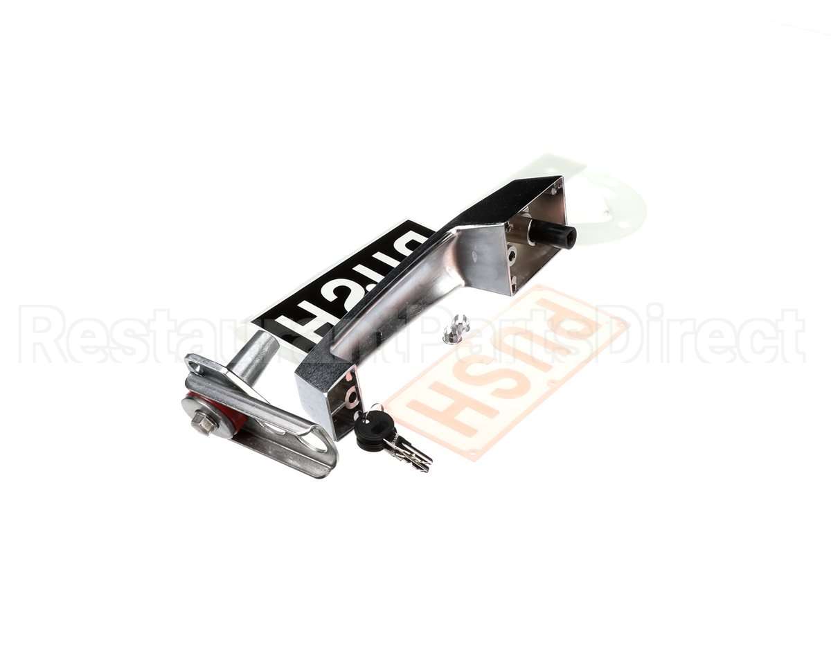 11229C00024 Kason Pull Handle W/948 4" Bru Chr