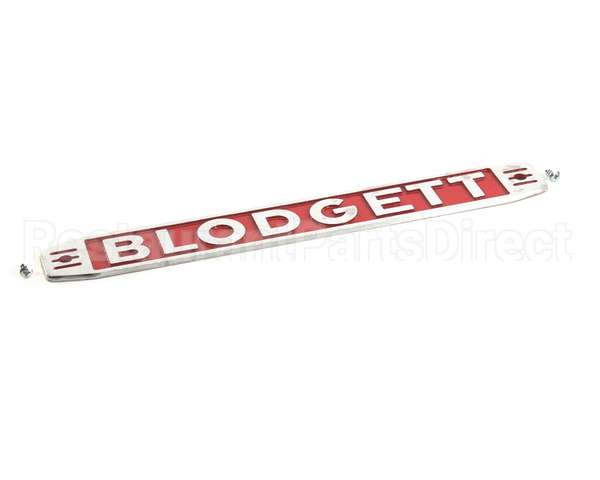 11255 Blodgett Nameplate, Blodgett Assembly