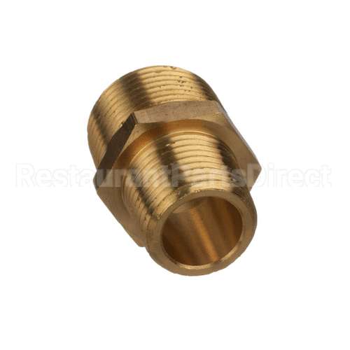 112RJF Lancer Brass Hex Nipple 3/4 Mpt X 1/2